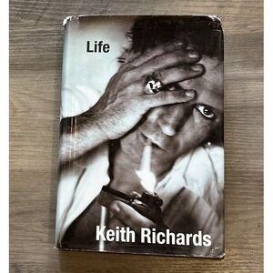2011 Life by Keith Richards With James Fox Hardcover Signed